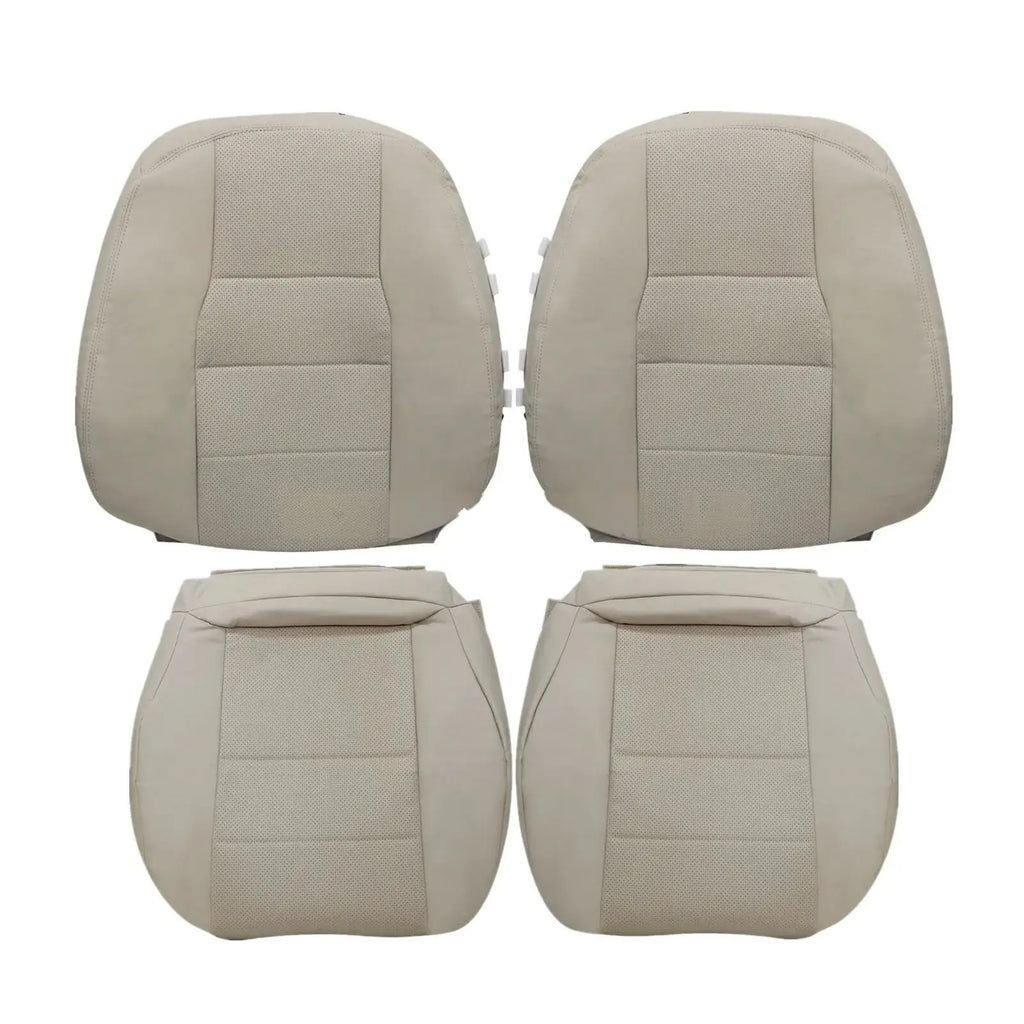 For 2008-2015 Mercedes Benz X204 GLK350 Front Both Side Leather Seat Cover Ivory