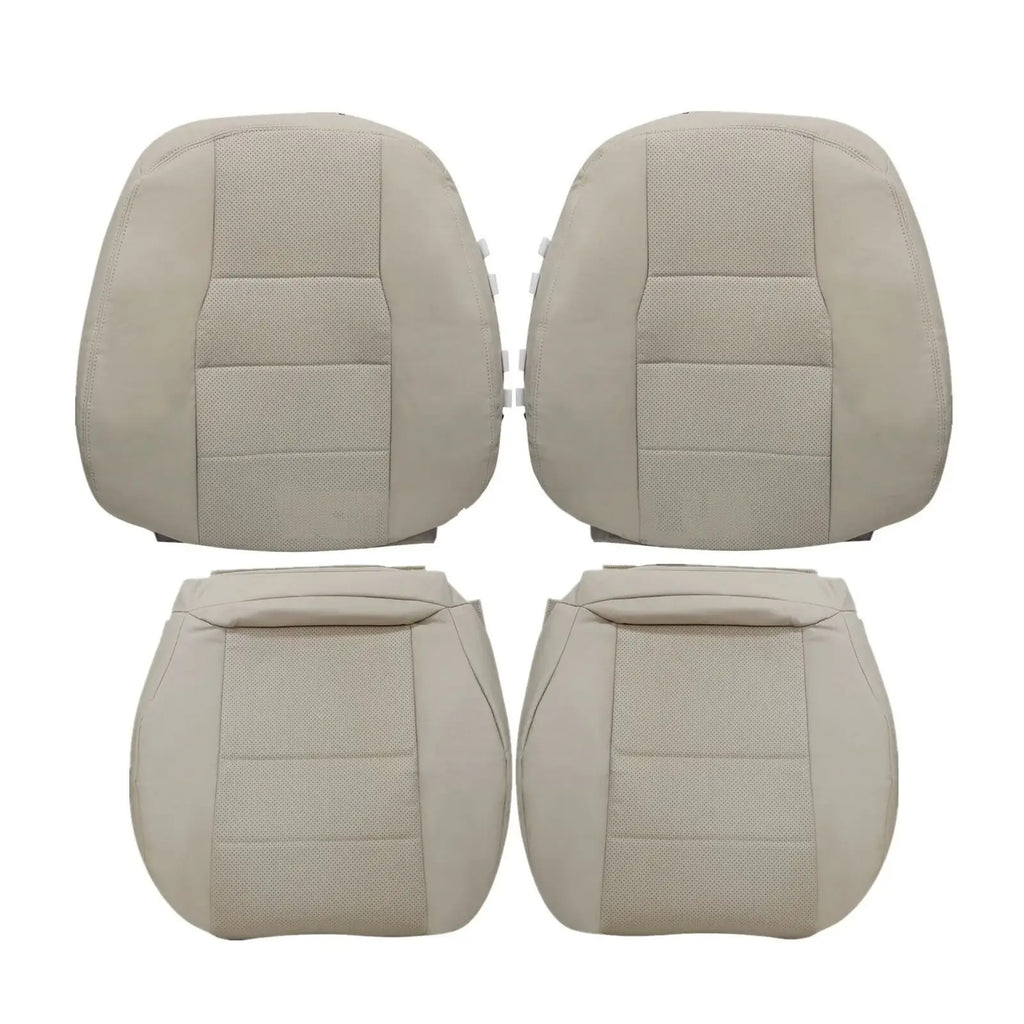 For 2008-2015 Mercedes Benz X204 GLK350 Front Both Side Leather Seat Cover Ivory