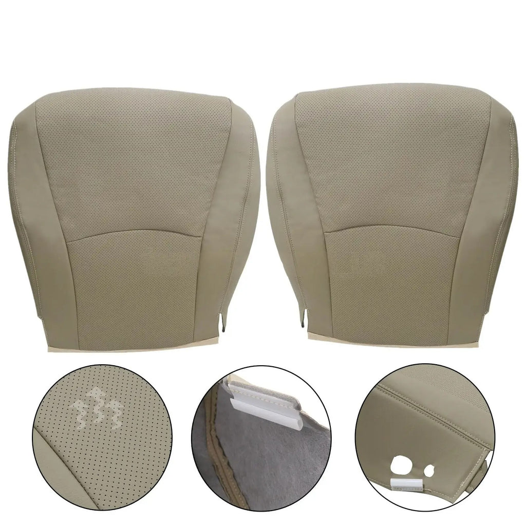 For Toyota Highlander 2008-2013 Driver Passenger Bottom Perforated Leather Cover