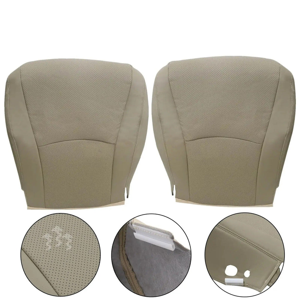 For Toyota Highlander 2008-2013 Driver Passenger Bottom Perforated Leather Cover