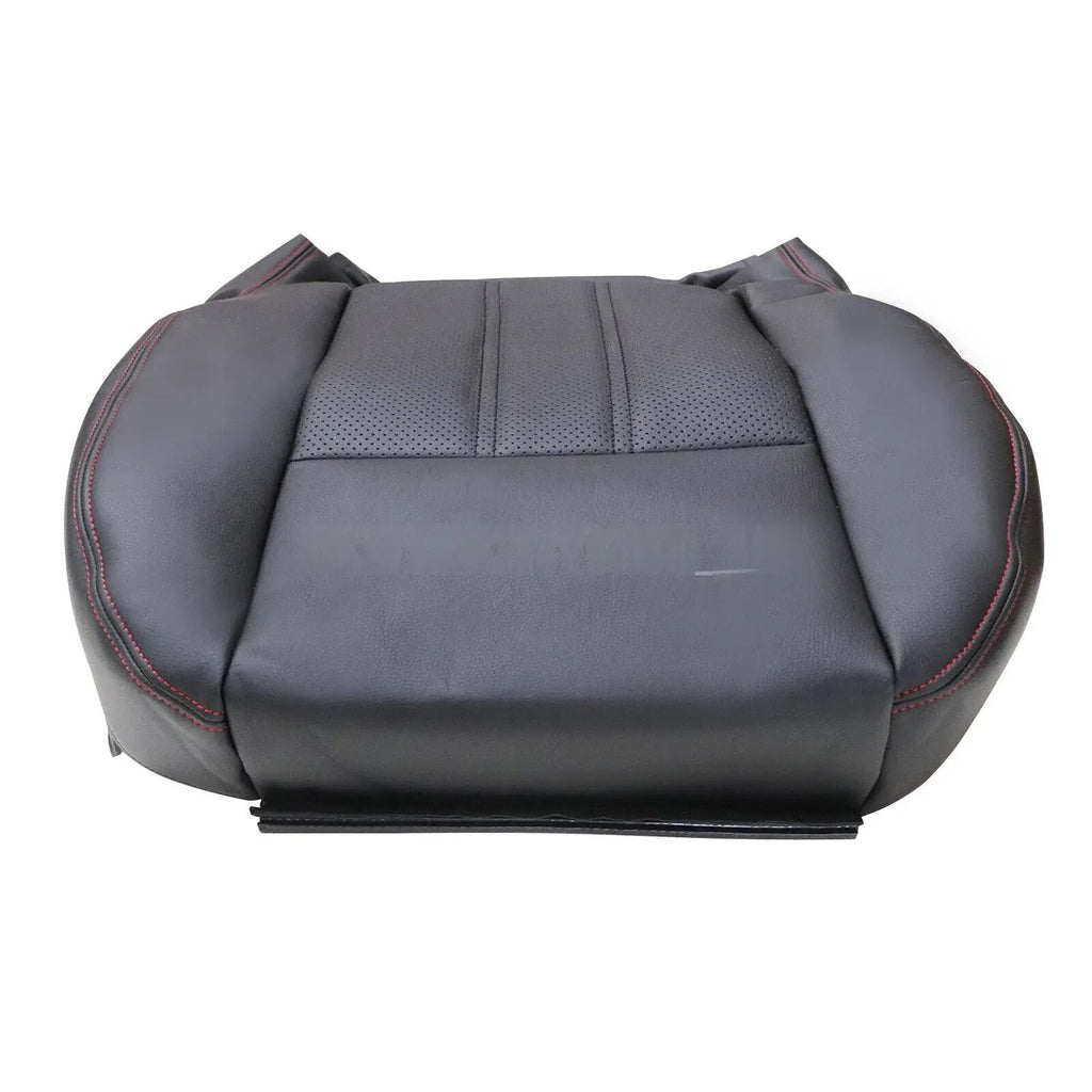 Fits 2008-2020 Dodge Grand Caravan Passenger Bottom Leather Seat Cover Black