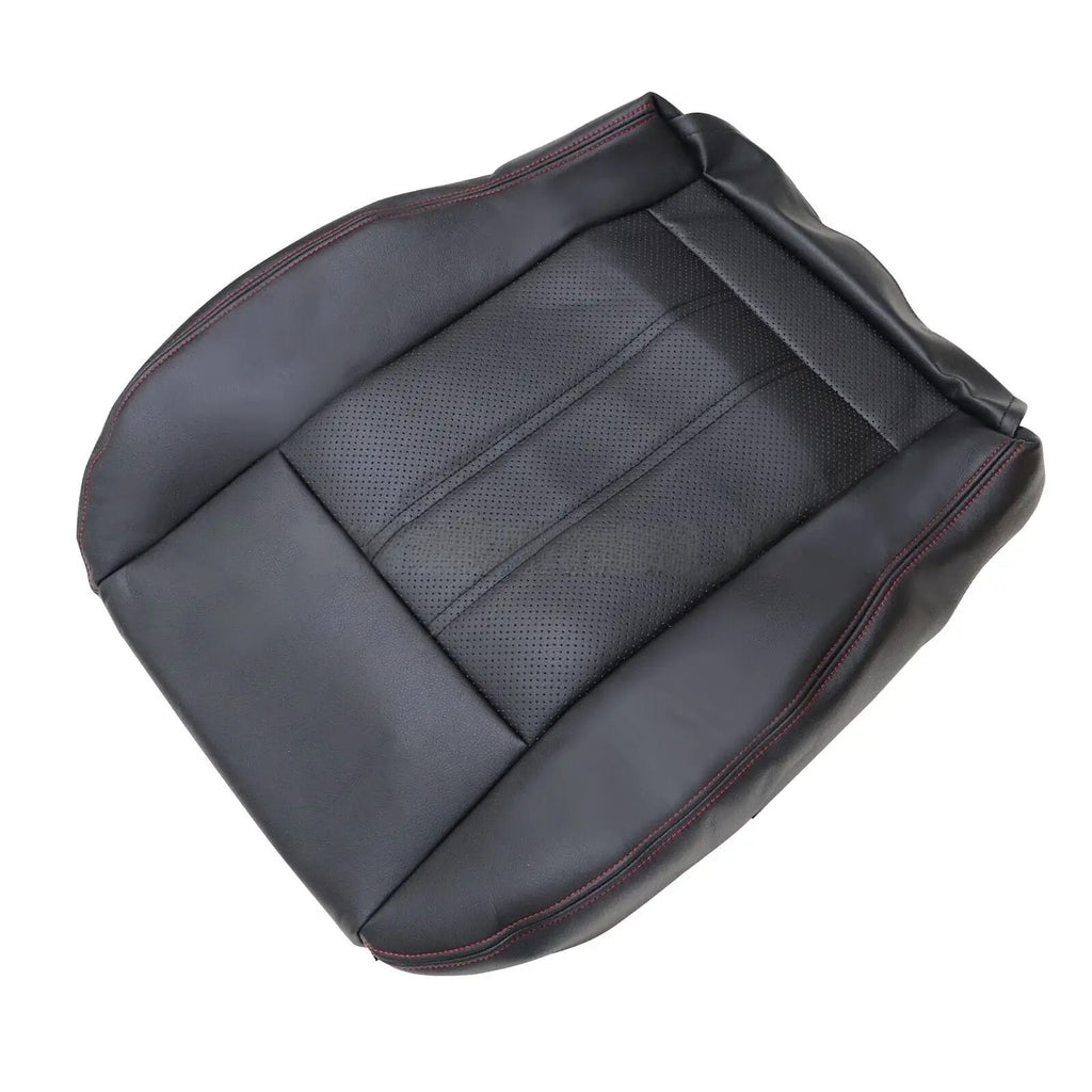 Fits 2008-2020 Dodge Grand Caravan Passenger Bottom Leather Seat Cover Black