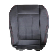 Load image into Gallery viewer, Fits 2008-2020 Dodge Grand Caravan Passenger Bottom Leather Seat Cover Black