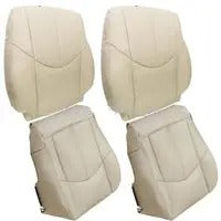 Fits 1999-2003 Lexus RX300 Driver & Passenger Bottom Top Leather Seat Cover Tan