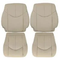 Fits 1999-2003 Lexus RX300 Driver & Passenger Bottom Top Leather Seat Cover Tan