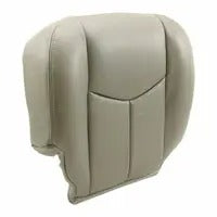 Front Bottom-Top Seat Cover Gray & Foam Cushion for 03-06 Chevy Tahoe GMC Yukon