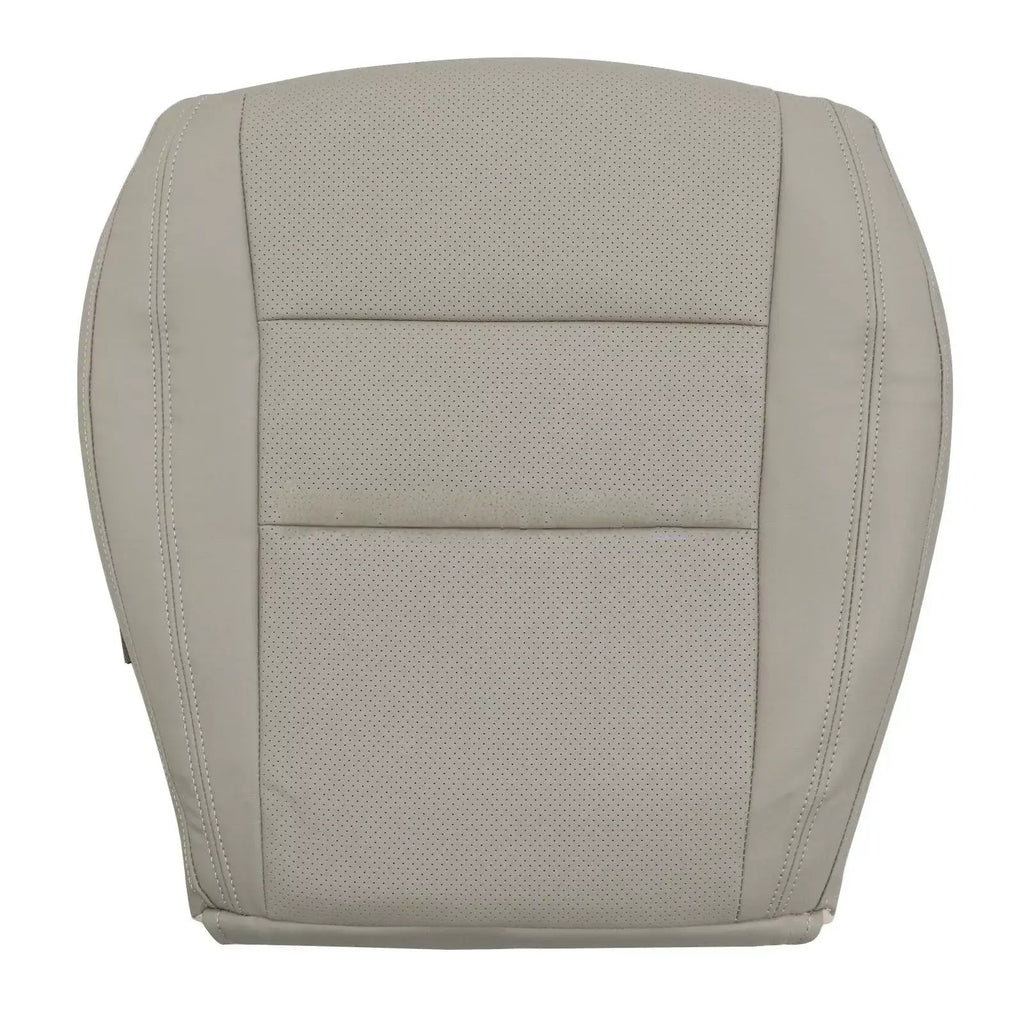 For Dodge Durango 2011-2018 Driver / Passenger Perforated Leather Seat Cover Tan