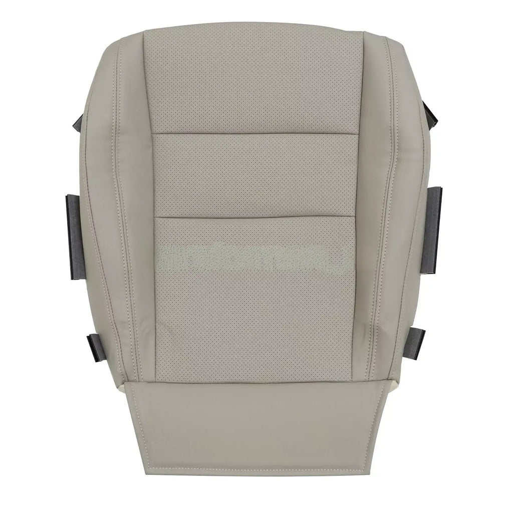 For Dodge Durango 2011-2018 Driver / Passenger Perforated Leather Seat Cover Tan