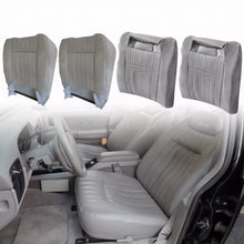 Load image into Gallery viewer, For 1994 1995 1996 Chevy Impala SS Driver Passenger Bottom Top Seat Cover Gray