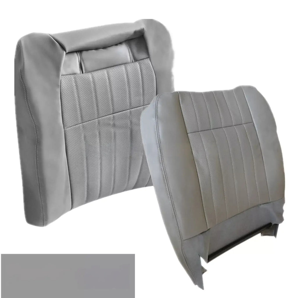 For 1994 1995 1996 Chevy Impala SS Driver Passenger Bottom Top Seat Cover Gray