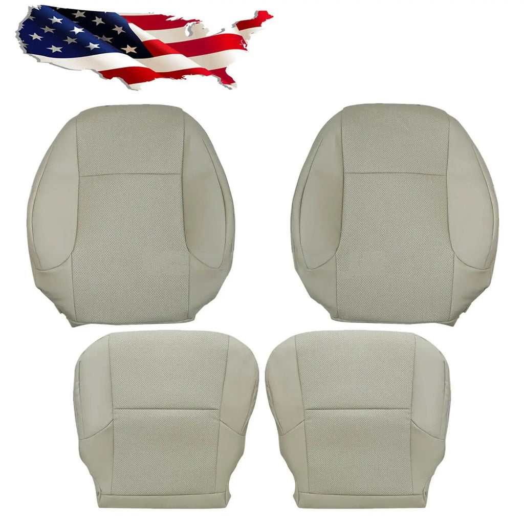 For Lexus GX460 2010 2011 2012 Seat Cover Driver & Passenger Bottom & Top Tan