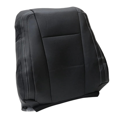 New 4Pcs for 2015-2017 Ford F-150 Lariat Both Side Perforated Seat Cover Black