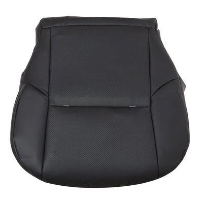 For 2010-2017 Lexus GX460 Driver Side Bottom & Top Perforated Seat Cover Black