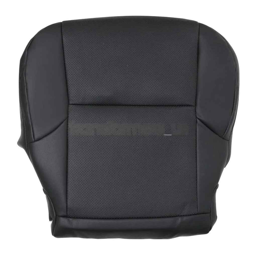 For 2010-2017 Lexus GX460 Driver Side Bottom & Top Perforated Seat Cover Black