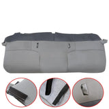 1PCS Bench Bottom Seat Cover Leather Gray for 1999-2002 Ford F250 F350 F450 F550