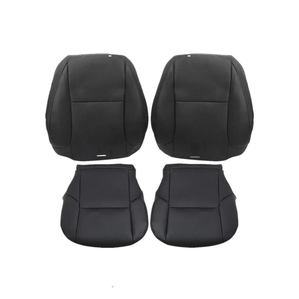 For Lexus GX460 2010-2017Seat Cover Driver & Passenger Bottom & Top Black 4PCS