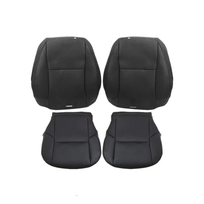 For Lexus GX460 2010-2017Seat Cover Driver & Passenger Bottom & Top Black 4PCS
