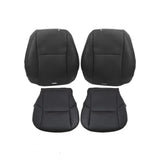 For Lexus GX460 2010-2017Seat Cover Driver & Passenger Bottom & Top Black 4PCS