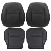 For Lexus GX460 2010-2017Seat Cover Driver & Passenger Bottom & Top Black 4PCS
