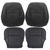 For Lexus GX460 2010-2017Seat Cover Driver & Passenger Bottom & Top Black 4PCS