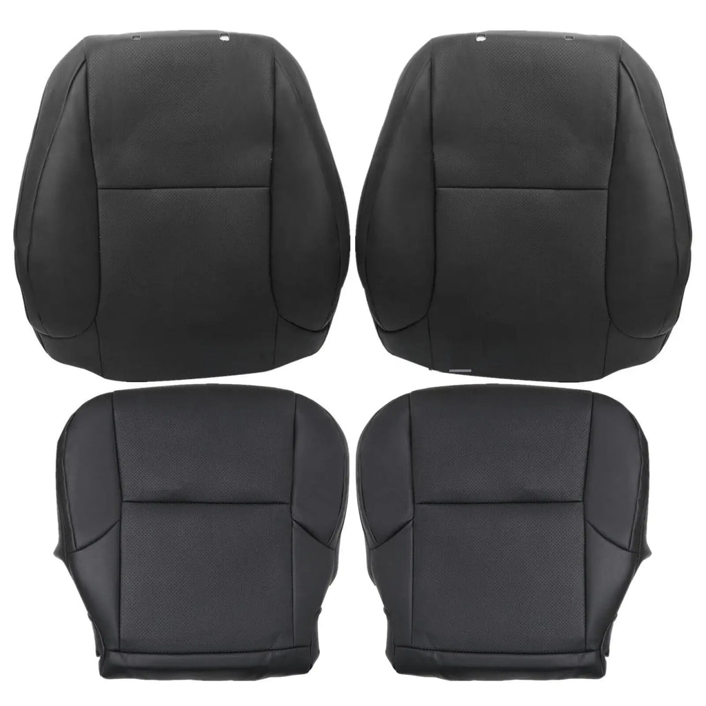 For Lexus GX460 2010-2017Seat Cover Driver & Passenger Bottom & Top Black 4PCS