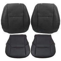 For Lexus GX460 2010-2017Seat Cover Driver & Passenger Bottom & Top Black 4PCS