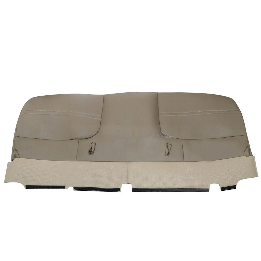 Full Bench Bottom Seat Cover Leather Tan for 2001 2002 Ford F250 F350 F450 F550