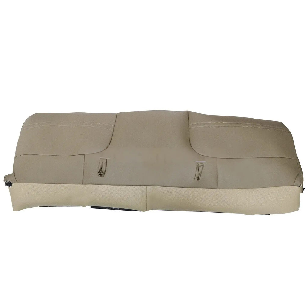 Full Bench Bottom Seat Cover Leather Tan for 2001 2002 Ford F250 F350 F450 F550