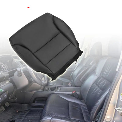 For 2012 to 2016 Honda CR-V Bottom Seat Cover Black Leather Front Driver Side