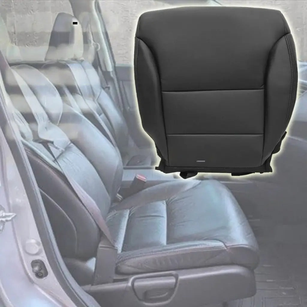 For 2012 to 2016 Honda CR-V Bottom Seat Cover Black Leather Front Driver Side