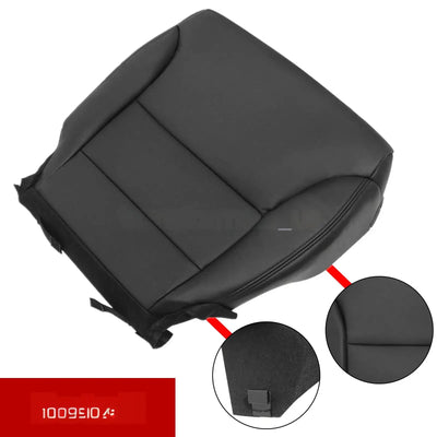 For 2012 to 2016 Honda CR-V Bottom Seat Cover Black Leather Front Driver Side