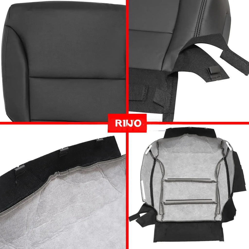 For 2012 to 2016 Honda CR-V Bottom Seat Cover Black Leather Front Driver Side