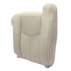 Front Leather Seat Cover & Foam Pad Tan for 2003-2006 Chevy Suburban 1500 2500