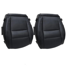 Load image into Gallery viewer, For 2011-2018 Dodge Durango Driver &amp; Passenger Bottom Leather Seat Cover Black