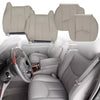 Driver &Passenger Leather Seat Cover & Foam 8PCS for 2003-2006 Cadillac Escalade