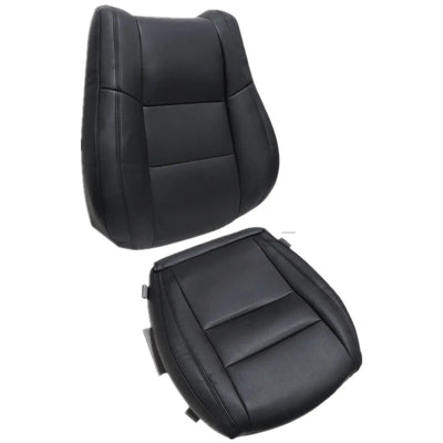 NEW for 2011-2018 Dodge Durango Driver Bottom & Lean Back Seat Cover Black