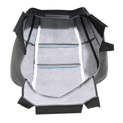 NEW for 2011-2018 Dodge Durango Driver Bottom & Lean Back Seat Cover Black