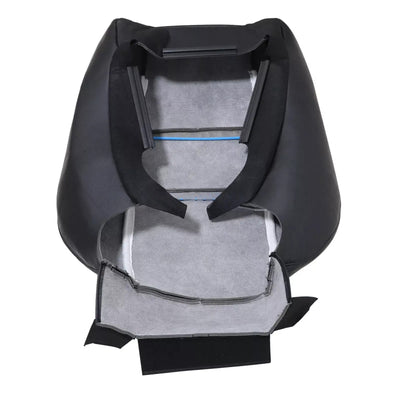 Black for 2011-2018 Dodge Durango Driver / Passenger Bottom / Top Seat Cover