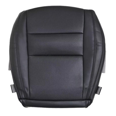 Black for 2011-2018 Dodge Durango Driver / Passenger Bottom / Top Seat Cover