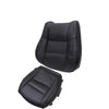 Black for 2011-2018 Dodge Durango Driver / Passenger Bottom / Top Seat Cover