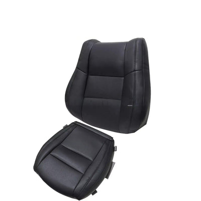 Black for 2011-2018 Dodge Durango Driver / Passenger Bottom / Top Seat Cover