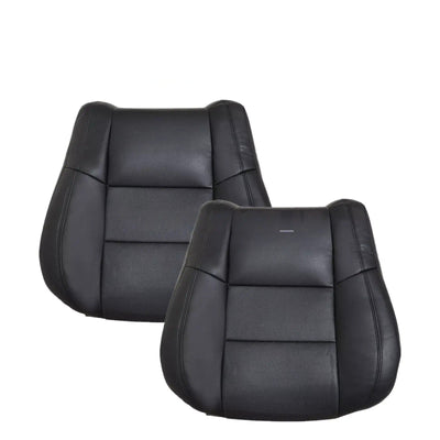 Black for 2011-2018 Dodge Durango Driver / Passenger Bottom / Top Seat Cover