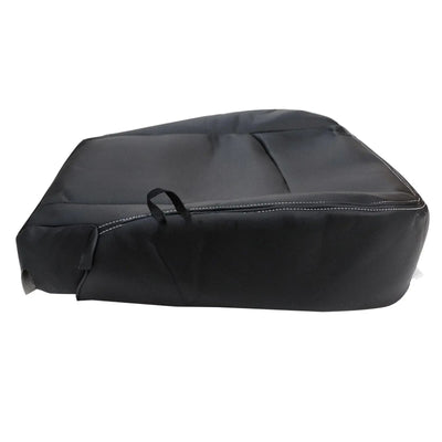 For 2013-2018 Dodge Ram 1500 Perforated Leather Driver Bottom Seat Cover BLACK