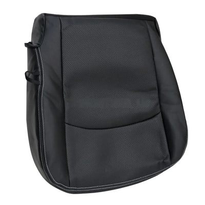 For 2013-2018 Dodge Ram 1500 Perforated Leather Driver Bottom Seat Cover BLACK