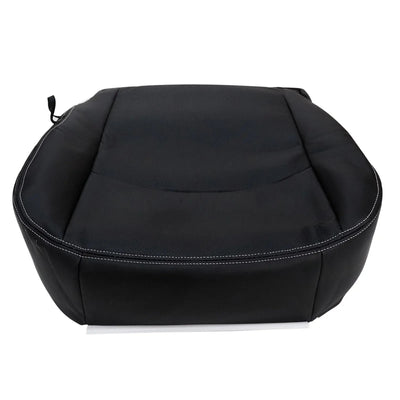 For 2013-2018 Dodge Ram 1500 Perforated Leather Driver Bottom Seat Cover BLACK