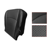 For 2013-2018 Dodge Ram 1500 Perforated Leather Driver Bottom Seat Cover BLACK