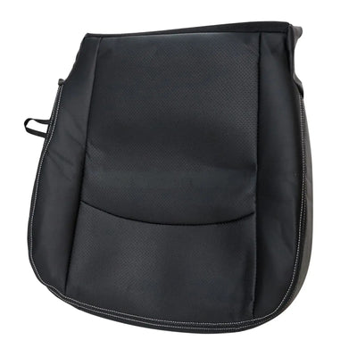 For 2013-2018 Dodge Ram 1500 Perforated Leather Driver Bottom Seat Cover BLACK