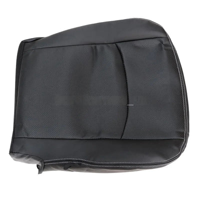 For 2013-2018 Dodge Ram 1500 Perforated Leather Driver Bottom Seat Cover BLACK