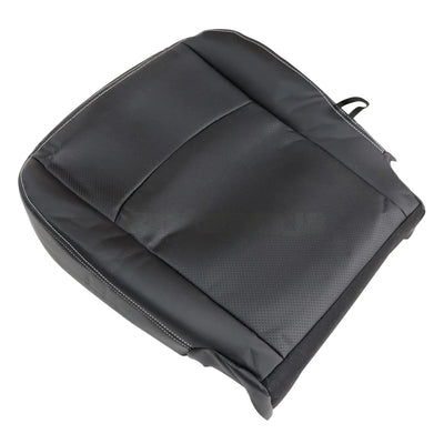 For 2013-2018 Dodge Ram 1500 Perforated Leather Driver Bottom Seat Cover BLACK