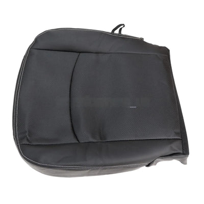 For 2013-2018 Dodge Ram 1500 Perforated Leather Driver Bottom Seat Cover BLACK